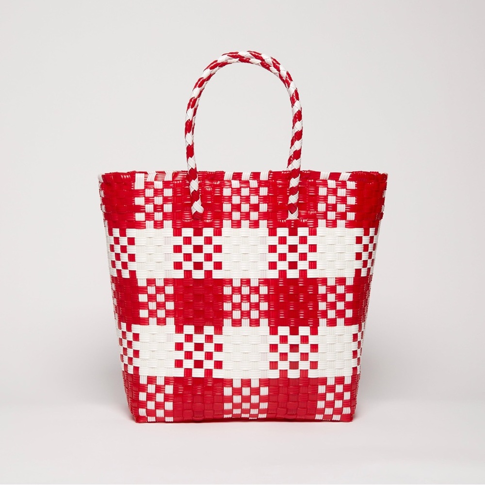 Lalo The Shop Large Red Tote